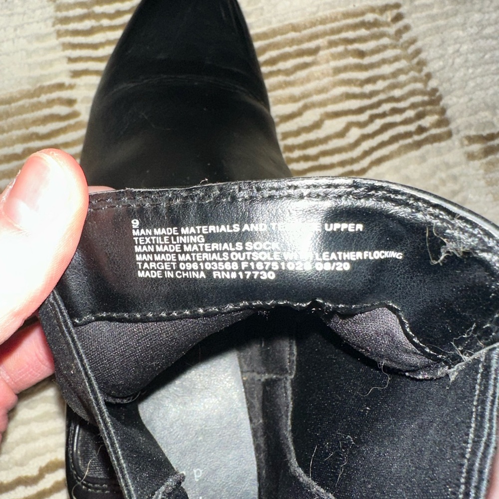 leather booties - Picture 5 of 5